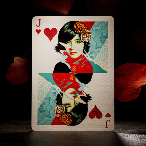 Obey Playing Cards Collage edition Theory11