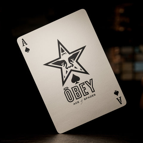 Obey Playing Cards Gold edition Theory11