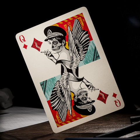 Obey Playing Cards Red Edition Theory11