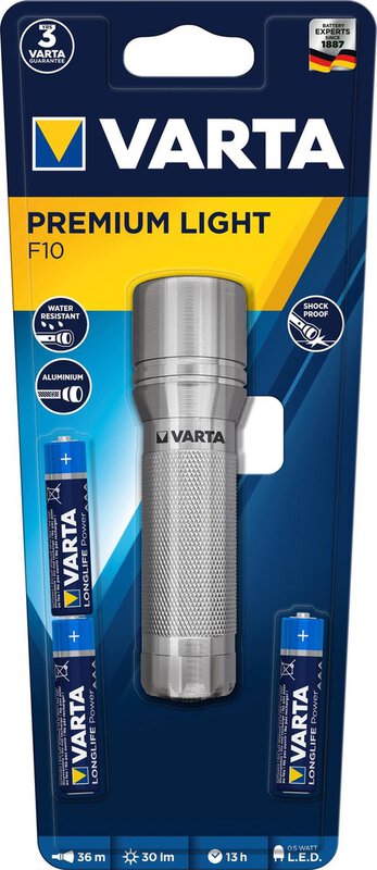 Varta Premium Light F10 17634 Flashlight