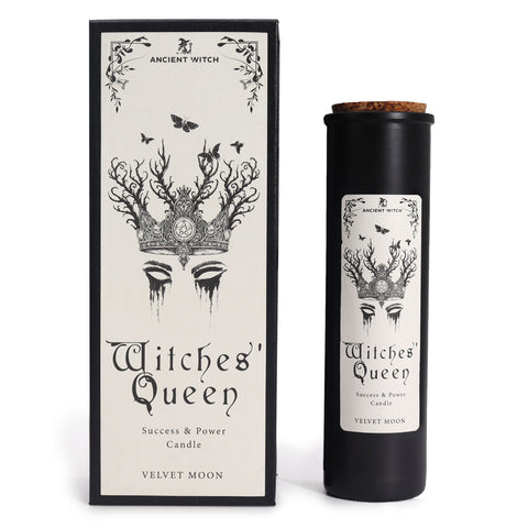 Witches Queen Velvet Moon Scented Candle, 50-Hour Burn, Witchcraft Spell Gift