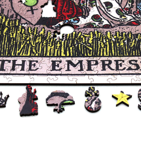 Tarot: The Empress (Rider-Waite) Wooden Puzzle 250 pieces Fantasy Puzzles