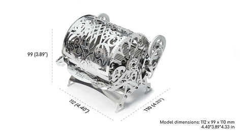 Gorgeous Gearbox Model Building Kit Time For Machine Stainless Steel NEW