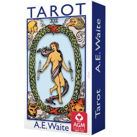 Tarot of A.E. Waite Blue Edition, Standard, Portuguese AGM