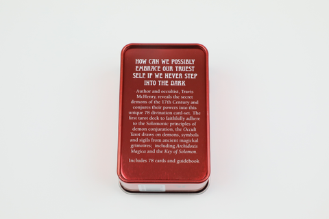 Occult Tarot Pocket Edition Cards in a Tin Rockpool
