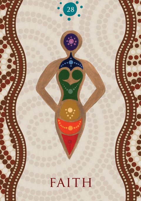 Aboriginal Healing Oracle Cards Deck Rockpool Esoteric Mel Brown Divination NEW