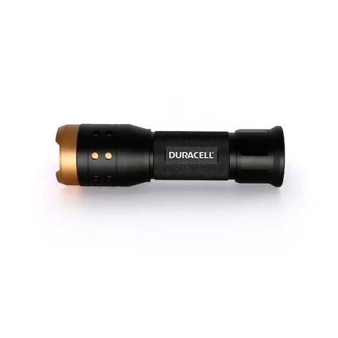 Duracell Focusing Led Flashlight 700 Lumens + 4 Aaa Batteries Included Aluminum