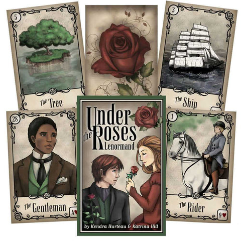 Under The Roses Lenormand Oracle Deck Cards Esoteric Telling US Games Systems