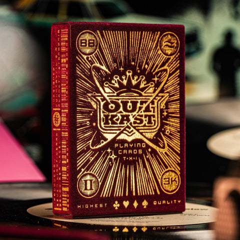 Outkast Playing Cards Hip Hop Music Gold Foil Theory 11 Magic Tricks USpcc T1181