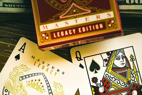 Ellusionist Legacy Master Red Playing Cards Limited Magic Tricks Rider Back NEW