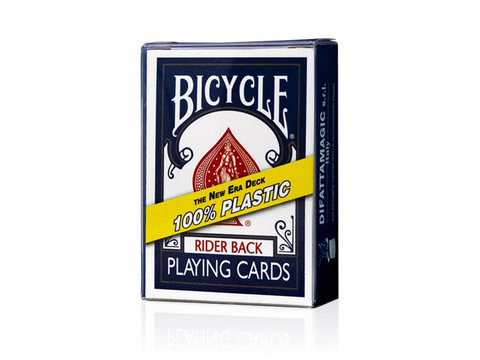 Bicycle Rider Back 100% Plastic Playing Cards NEW Era Deck Blue Back Dif19