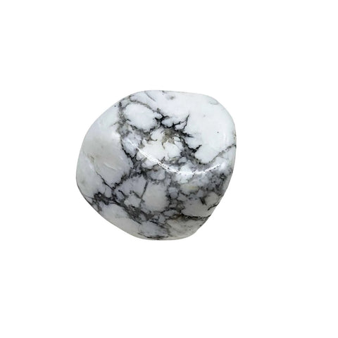 24 Small African Tumble Stones White Howlite - Magnesite Gems Ancient Wisdom NEW