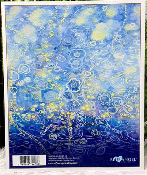 Angels Writing, Healing & Creativity Journal Notebook T.Carmine Blue Angel NEW
