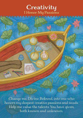 Divine Beloved Oracle Card Deck Of Change Me Prayers By Tosha Silver