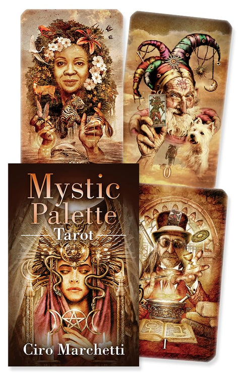 Mystic Palette Tarot Cards Muted Tone Edition Llewellyn By Ciro Marchetti Lw107