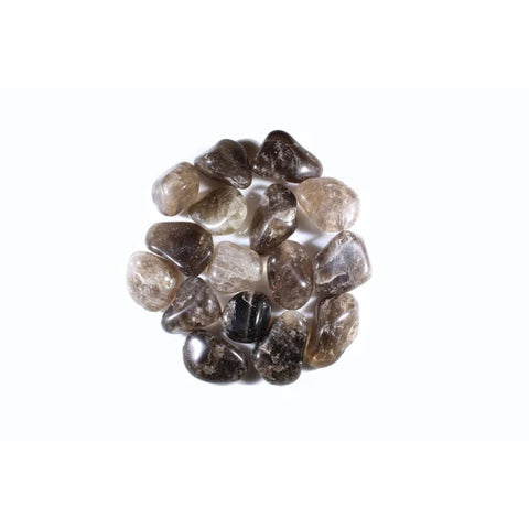 Smoky Quartz Tumble Stones Tumble Crystals 500 Grams Pack Lo Scarabeo Cr19