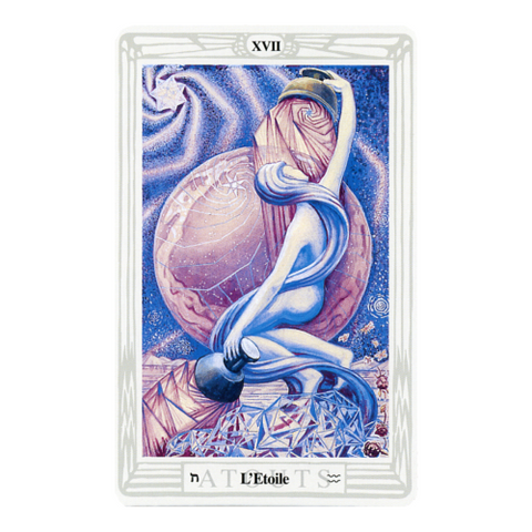 Aleister Crowley Thoth Tarot Standard Deck Cards Esoteric French Edition Agm NEW