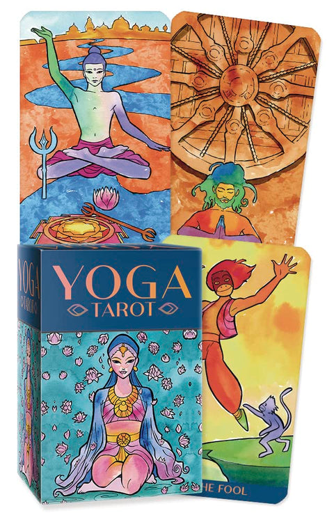 Yoga Tarot Cards Deck Filadoro & Farina Self-Knowledge Wisdom Lo Scarabeo