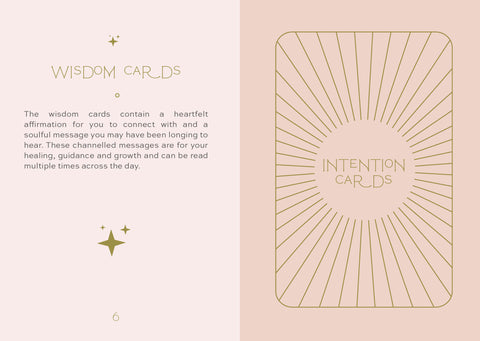 Daily Intentions Oracle Cards Deck Oneself Wisdom Rockpool Publishing RP160