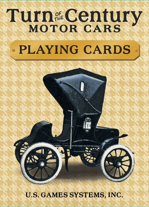 Turn Of The Century Motor Cars Playing Cards Deck US Games Systems NEW