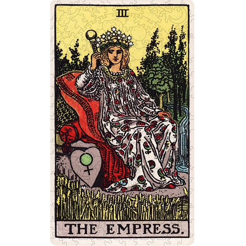 Tarot: The Empress (Rider-Waite) Wooden Puzzle 250 pieces Fantasy Puzzles