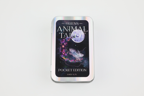 Oriens Animal Tarot Pocket Edition in a Tin Cards Rockpool