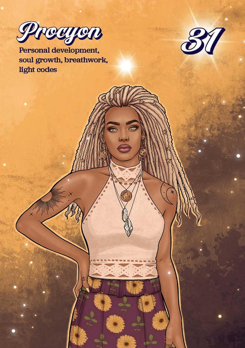 Galactic Guides Oracle Card Deck Rockpool Victoria Maxwell & Ellie Grant Rp177