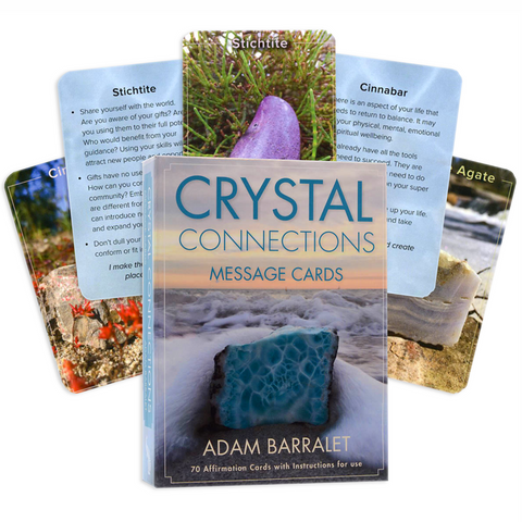Crystal Connections Message Cards Deck Animal Dreaming Publishing Barralet NEW