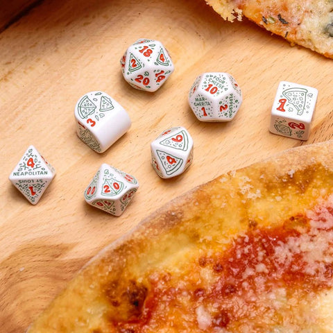 Q WORKSHOP Pizza Dice Set Pepperoni