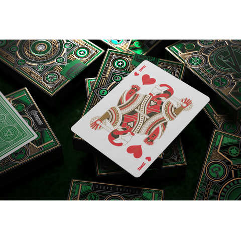 Avengers Green Edition The Infinity Saga Theory 11 Playing Cards Marvel Saga