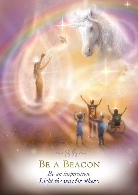 Magic Of Unicorns Oracle Cards Deck And Guidebook Hay House By Diana Cooper NEW