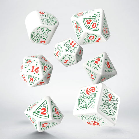 Q WORKSHOP Pizza Dice Set Pepperoni