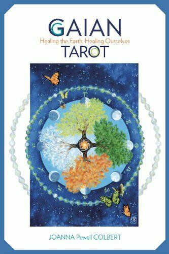 GAIAN TAROT CARDS BOOK SET SCHIFFER PUBLISHING JOANNA COLBERT NEW