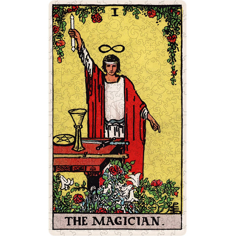 The Magician (Rider-Waite) Wooden Puzzle 250 pieces Fantasy Puzzles