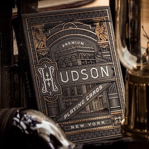 Black Hudson Theory 11 Premium Playing Cards Deck Magic Tricks Gold Sealed