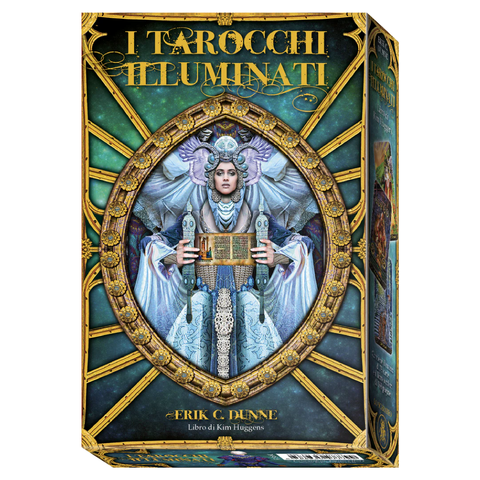 Tarot Illuminati Deck Cards Book Set Esoteric Fortune Telling Lo Scarabeo Kit24