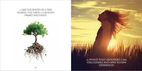 Earth Air Fire Water Book & 2 CD for meditation Blue Angel