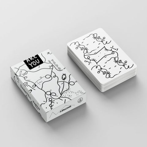Shantell Martin Whitney White Theory 11 Playing Cards Deck Magic Tricks