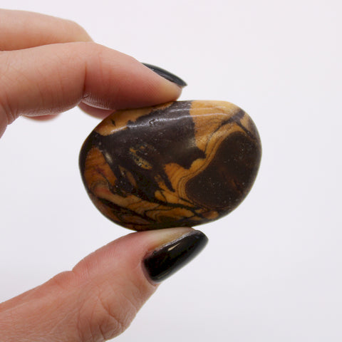 Large African Tumble Stones (6X) - Bloodstone Sephtonite Ancient Wisdom