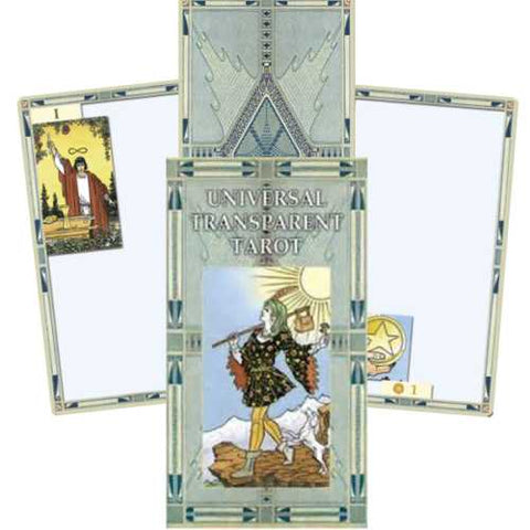 Universal Transparent Tarot Deck Cards Esoteric Fortune Telling Lo Scarabeo NEW