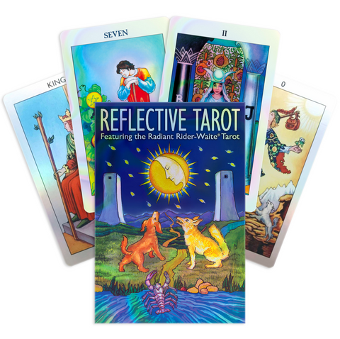 Reflective Tarot Radiant Rider-Waite Pocket Size Deck US Games Systems Ref78
