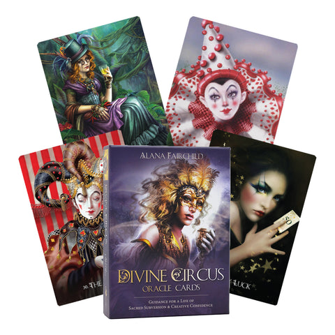 Divine Circus Oracle Cards Deck 2Nd Edition Blue Angel By Alana Fairchild NEW