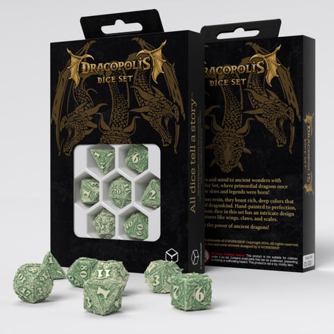 Dracopolis The Andean Longneck Dice Set Q-WORKSHOP