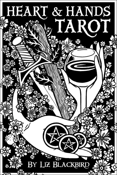 Heart And Hands Tarot Cards Deck Esoteric Liz Blackbird US Games Systems NEW