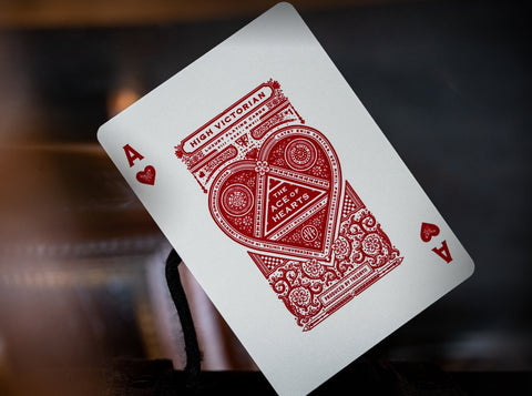 High Victorian Red Theory 11 Luxury Playing Cards Deck Magic Tricks Sealed