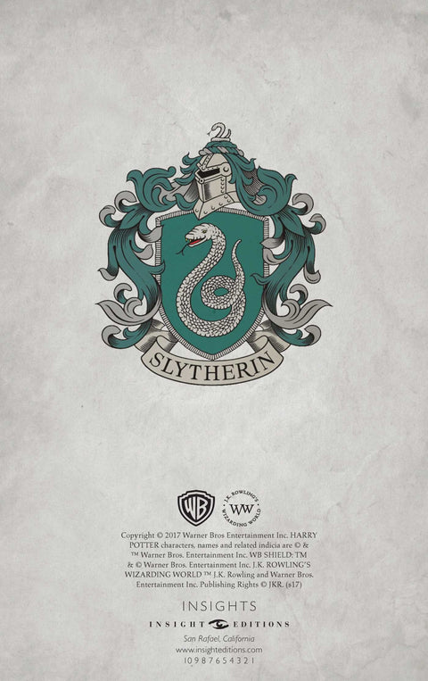 Harry Potter: Slytherin Ruled Pocket Journal Insiht Editions