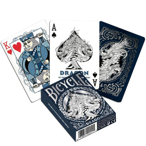 Bicycle Dragon Playing Cards Deck Poker Cartes A Jouer Air-Cushion Finish