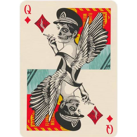 Obey Playing Cards Red Edition Theory11