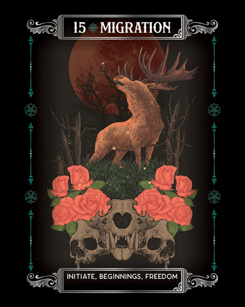 Earth & Bone Oracle Card Deck Transformation Rockpool By Sirian Shadow RP180