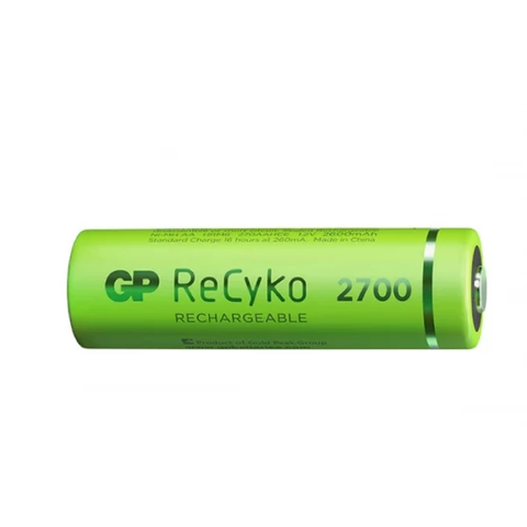 4 Gp Recyko + 2700 Rechargeable Aa Battery 2600Mah Hr6 270Aahc Mn1500 1.2V NEW